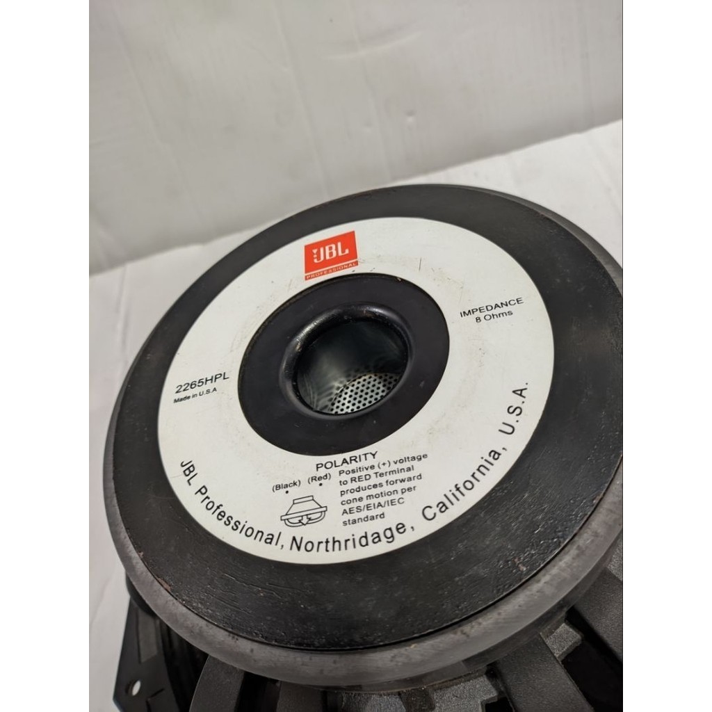 speaker 12 inch voice coil 3 inch JBL 2265HPL Daun coating ORIGINAL