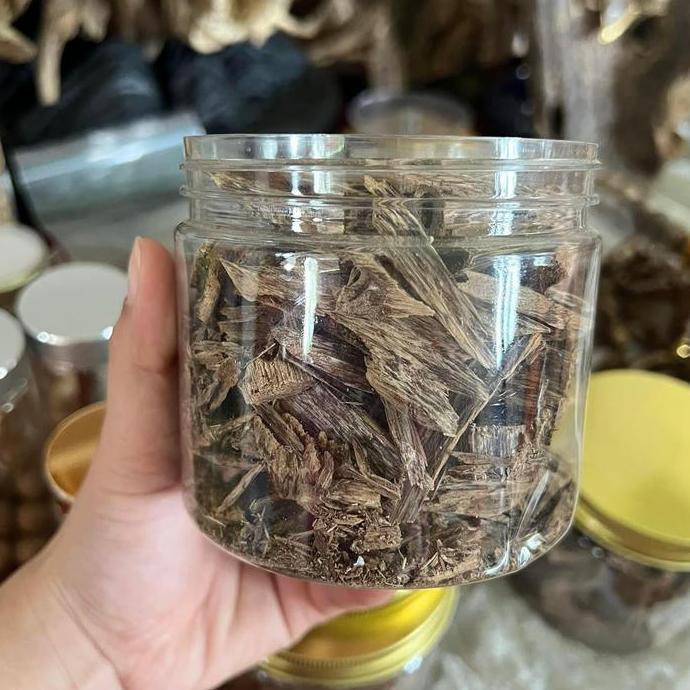 Kayu Gaharu Super King Asli Alami 100 gram/Toples - Kalimantan Tengah
