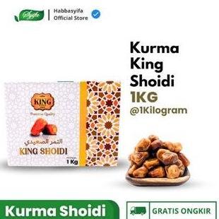 King Dates Kurma Shoidi 1kg Kurma Sukari Kurma Shoidi Kemasan Ember 400 gram