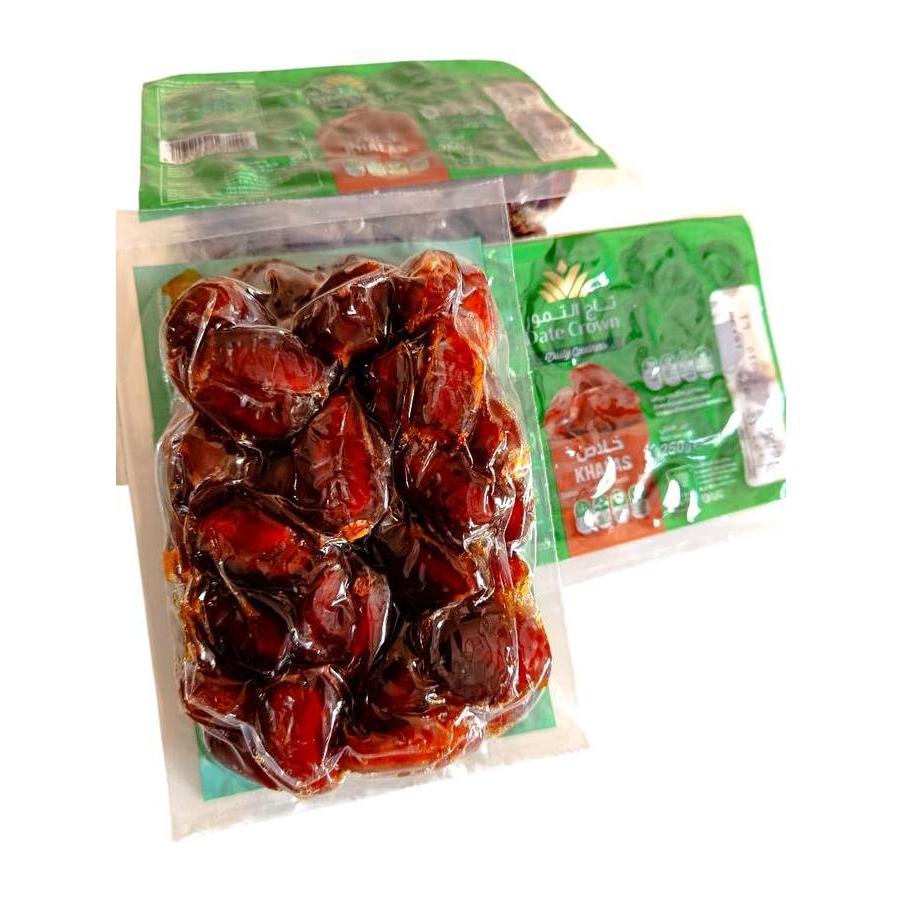 KURMA DATE CROWN KHALAS 250 GRAM / KURMA THERMO VACUM / KURMA KHALAS / COD
