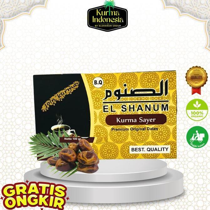 Kurma Sayer 1kg Premium Quality / Kurma Sayer Kemasan Ekonomis 100gr / Kurma Indonesia