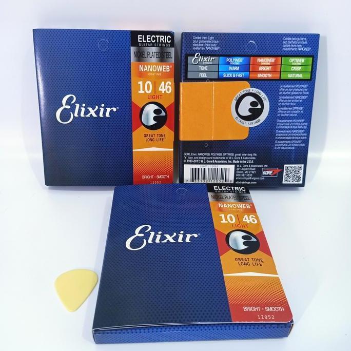 Altwill- Senar Gitar Elixir Eletrik 10-46/Senar Gitar Elixir/Senar Elixir 010