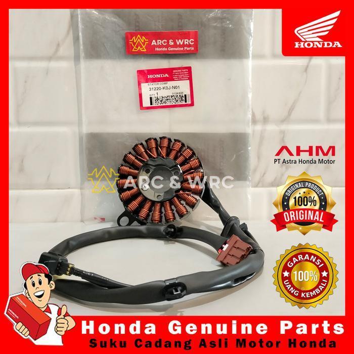 Stator Comp Spull Spul Motor Honda Genio // 31220K0Jn01 Original Dan Terpercaya