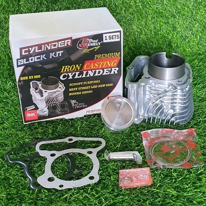 Promo BLOK BORE UP HONDA GENIO, BEAT DELUXE, SCOOPY STREET FI ESP Diskon