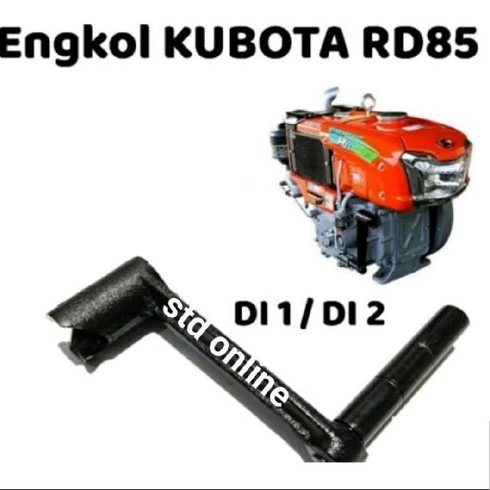 Lansungkirim- Engkol Starting Handel Kubota Rd85 Slenger Kubota