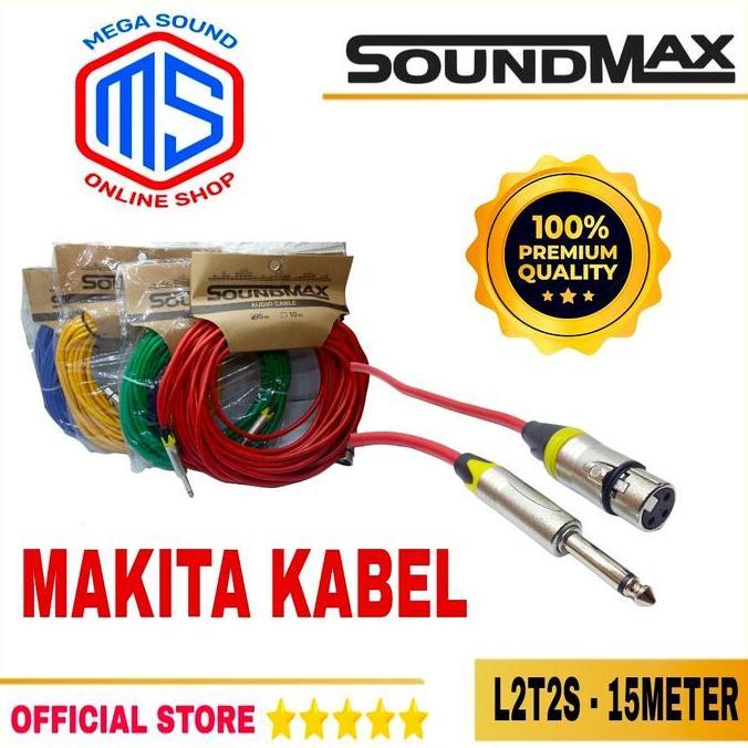 Promo Kabel Mic MAKITA L2T2S 15METER Diskon