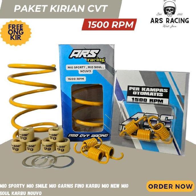 Paket Full Upgrade Cvt Mio Mio Sporty Mio Smile Mio Garnis Nouvo 1500 Rpm Per Cvt Racing Roller Dan 
