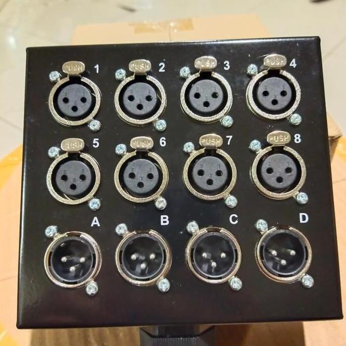 Promo BOX SNAKE Kabel 12 CH STX BS-12 Channel Junction Plus Jack Diskon