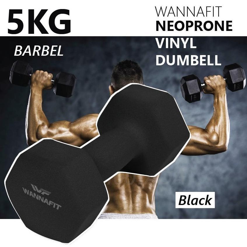 Dumble Barbel 5kg 5 kg Dumble Vinyl Termurah