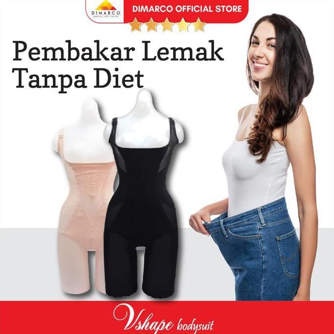 Vshape Slimming Body Suit Germanium Ice Silk