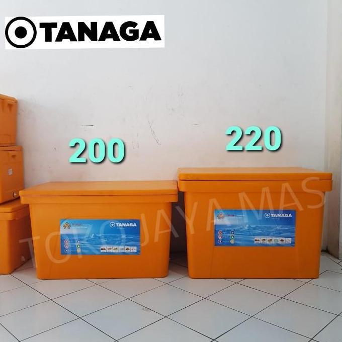 Coolbox Tanaga / Cooler box/ Tempat es 220 Liter