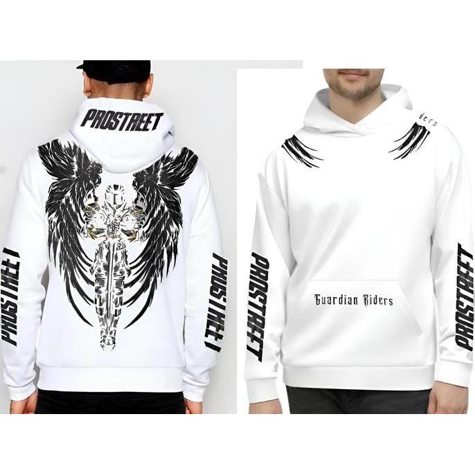 SWEATER HOODIE PROSTREET BLACK EDITION - HOODIE PROSTREET X TREME RIDER