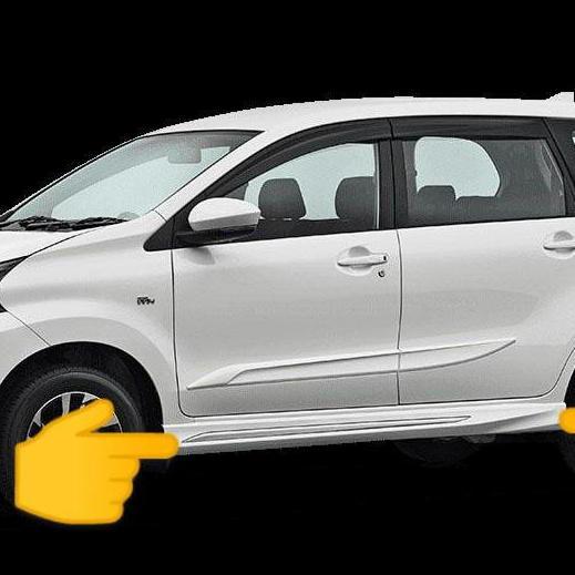 Side Skirt /Bodykit Samping/Cover Trisplang Veloz 2019/2021 Original