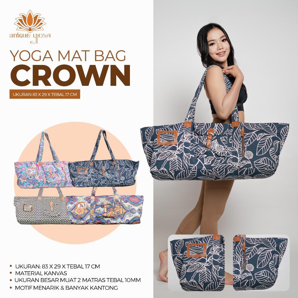 Tas Yoga / Crown Yoga Bag / Tas Yoga Terbaru / Tas Matras Yoga / Tas Yoga Ukuran Besar / Tas Yoga Mo