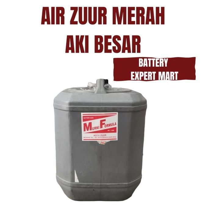 HARGA DISC - Air ZUUR Merah Mobil aki besar & jasa pengisian langsung Control Remote