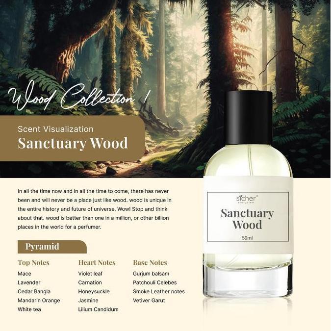 Bytxi- Sicher Sanctuary Wood Eau De Parfume 50Ml