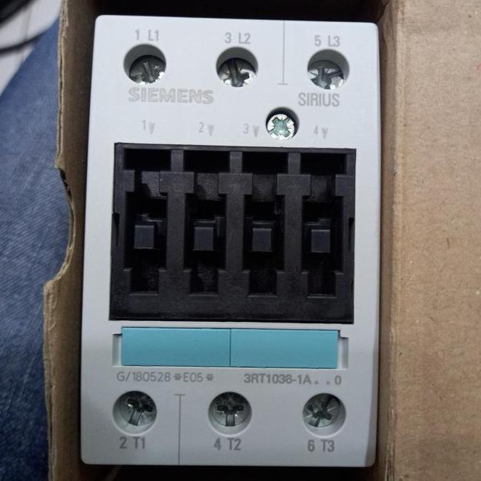 TERBARU - Contactor Siemens 3RT1036-1AP00 220V Original