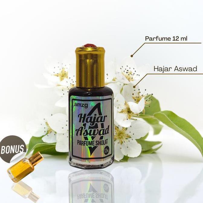 Bytxi- Minyak Wangi Hajar Aswad Parfum Sholat Arab Saudi Asli 12Ml