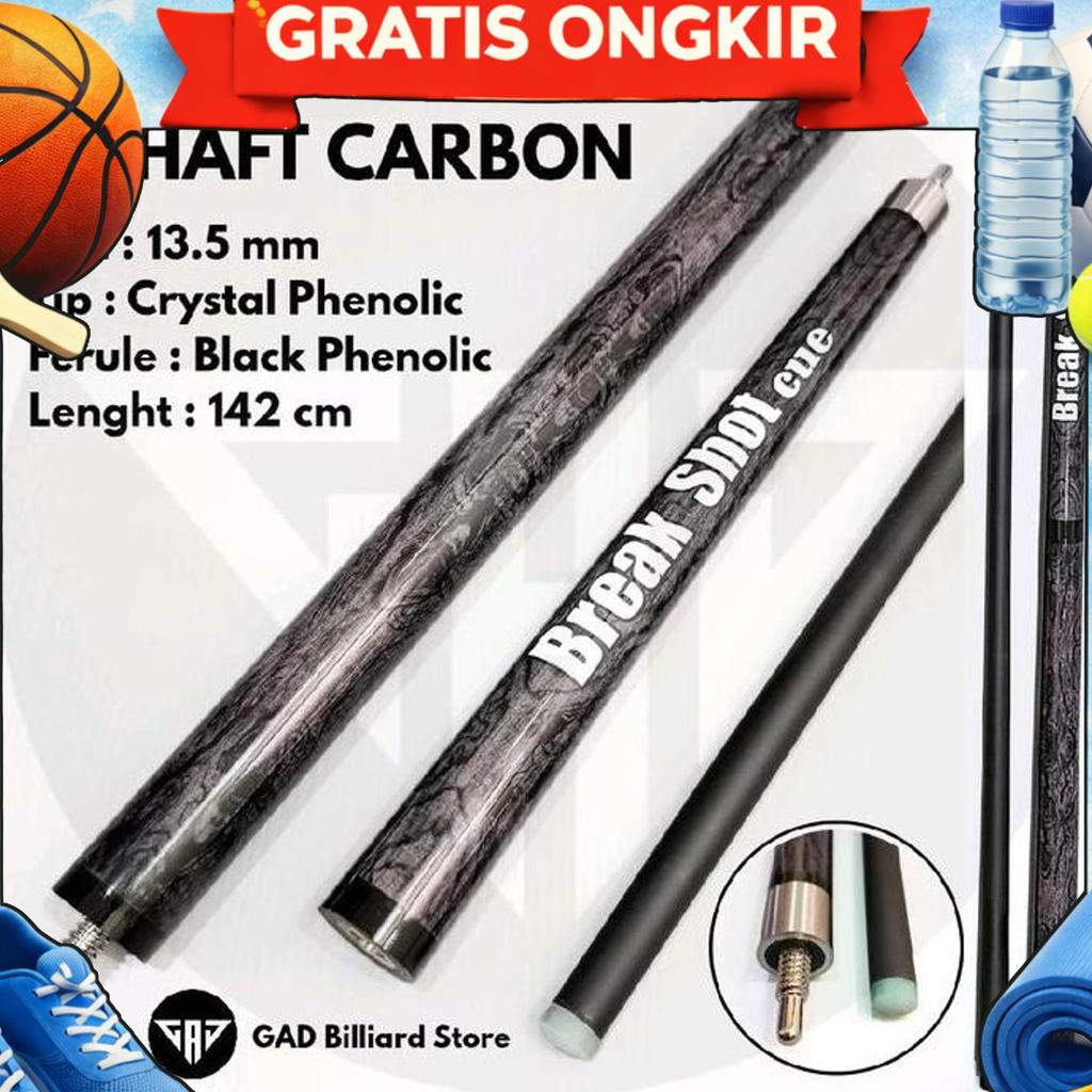 Jump Break Shaft Carbon Billiard