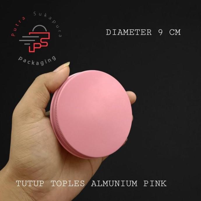 TUTUP TOPLES ALMUNIUM / ALUMUNIUM DIAMETER 9 CM