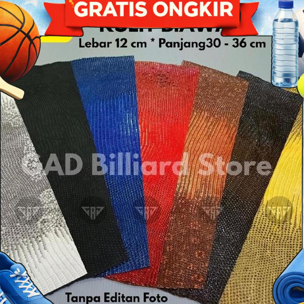 Grip Billiard Asli Kulit Biawak | Grip Kulit Biawak Stik Play Billiar