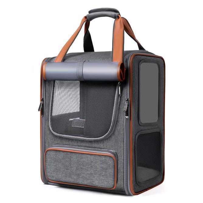 Tas Hewan Peliharaan, Tas Belakang Luar, Tas Tangan, Ruang Besar, Tas Kucing Kualitas Premium