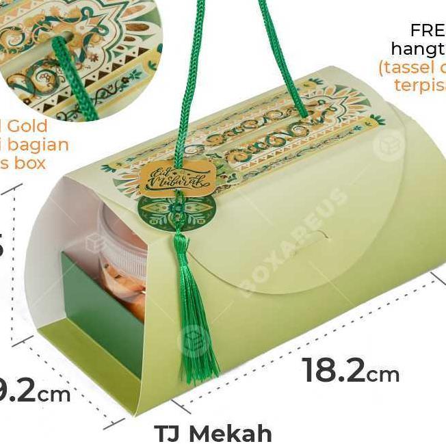 Hampers Lebaran Packaging Idul Fitri Box Toples Jar Kue Kering | Tj Mekah