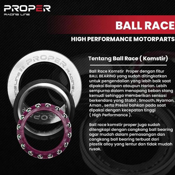 DF13 - Ball Race Komstir Proper Beat Karbu Original