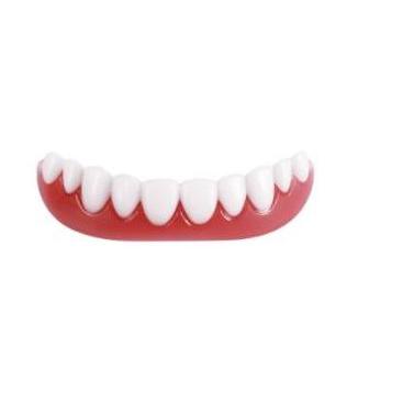 OCARA Gigi Palsu Instan Perfect Smile Veneer, Gigi Tiruan Bagian Bawah