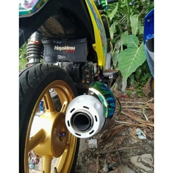 DB207 - End Muffler Corong Knalpot Standart Vario 110 Karbu  Vario 125 Old 150