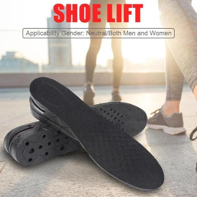 SOLALA Sol Sepatu Penambah Tambah Tinggi Peninggi Badan 3 layer Insole