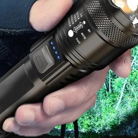 VentasCodSenter Led Super Terang Jarak Jauh Anti Air Senter Led Usb Rechargeable Senter