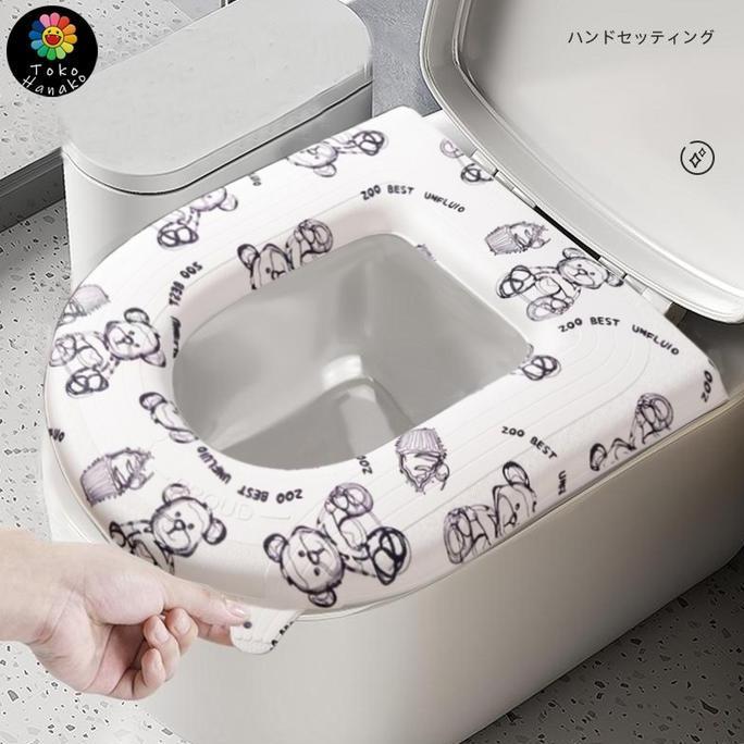 POALA Alas Duduk Toilet Alas Duduk Toilet Duduk Alas Duduk Toilet Plastik Alas Kloset Duduk Alas Toi