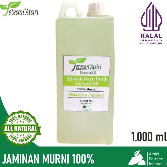 1 liter minyak atsiri kayu putih minyak kayu putih murni cajuput oil KAR