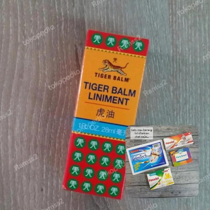 Osimosu- Tiger Balm Liniment Asli Singapore