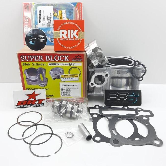 Paket Bore Up Brt 2 Nmax Aerox Lexi Blok Piston Brt Casting Iron Terbaik