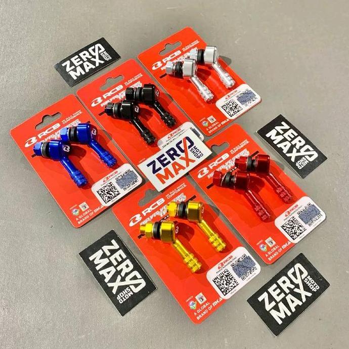 Air Valve Stems Pentil Ban Tubeless Motor Rcb Racing Boy Tank V2 8Mm Original Terbaik