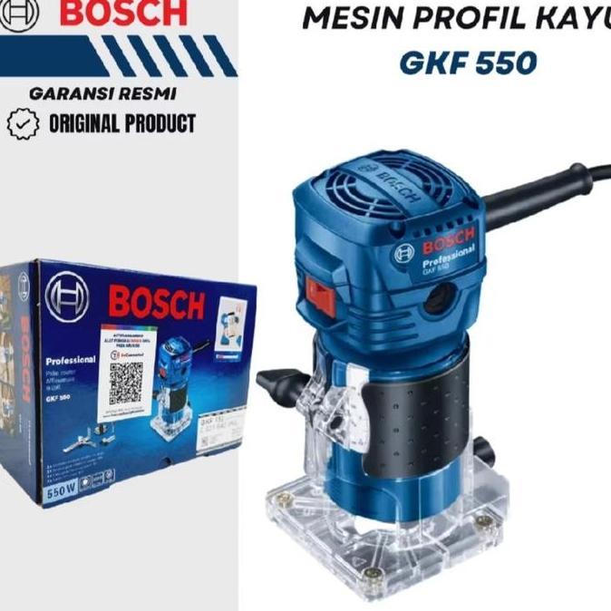 Mesin Profil kayu Bosch GKF550 / Mesin Router Bosch / Mesin Trimmer Bosch GKF 550 original