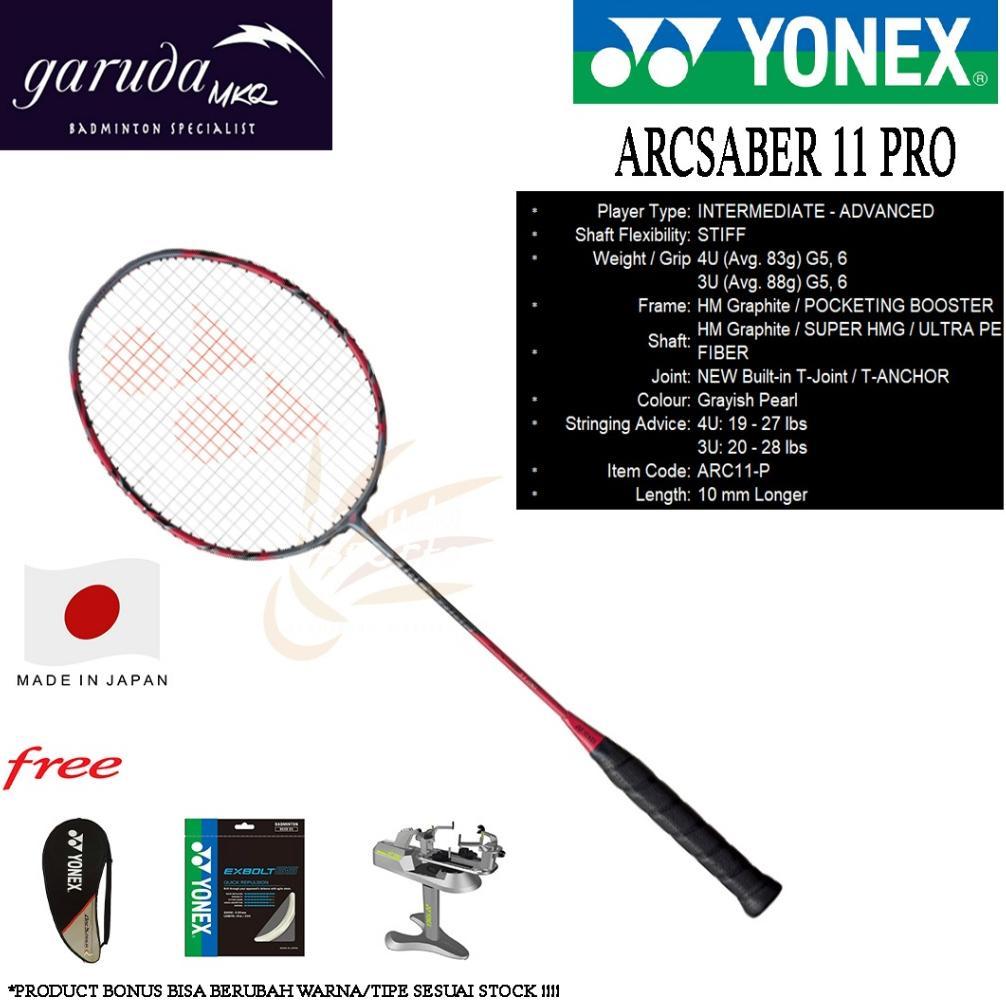 Raket Badminton Yonex Arcsaber 11 Pro / Raket Yonex Arcsaber11 Pro