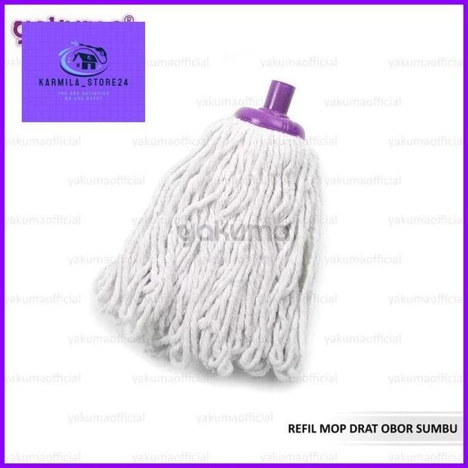 PEL MOP / KAIN LAP PEL LANTAI BULAT OBOR