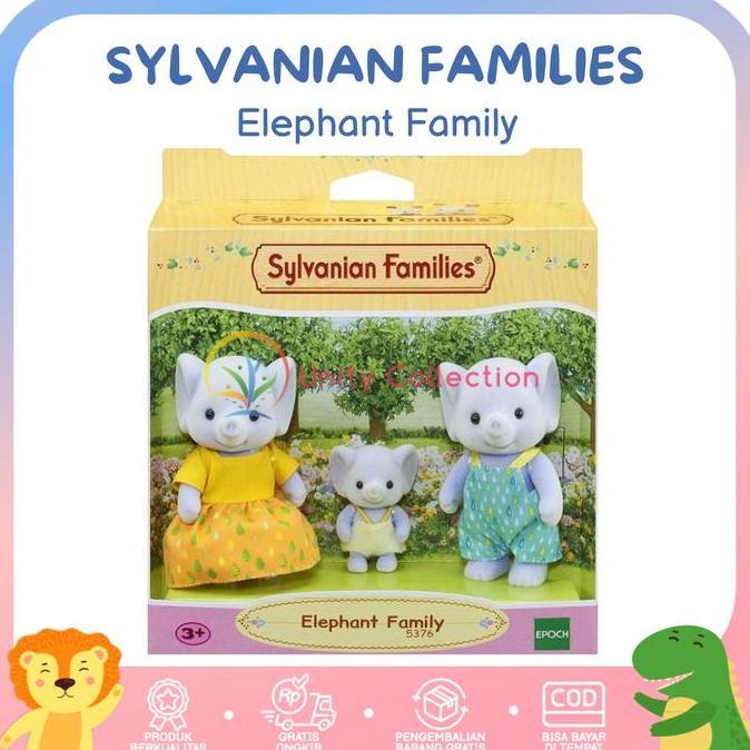 Sylvanian Families Elephant Family