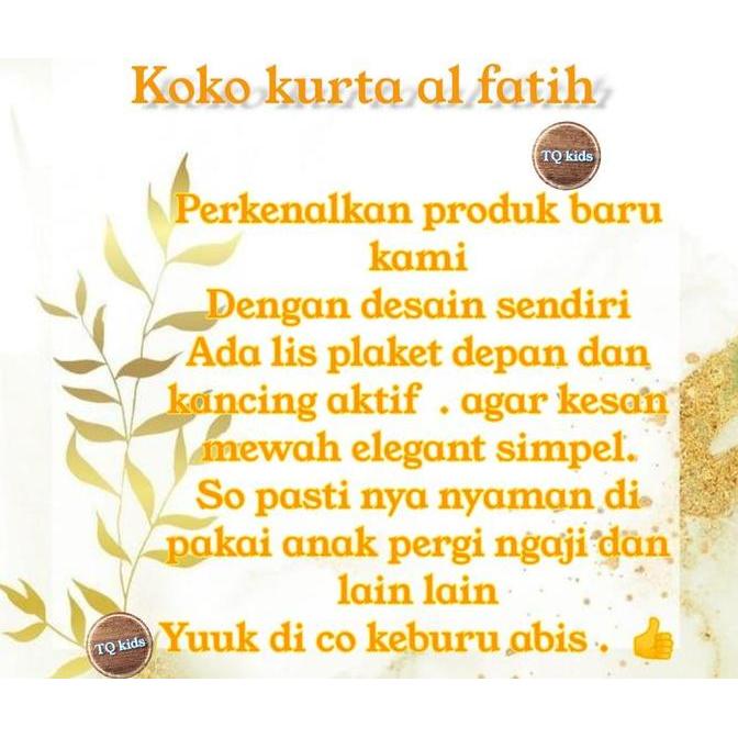 > FREE 1 TAS BELI 2 SETEL BAJU KOKO <Setelan baju Celana muslim koko kurta anak laki katun Polos usi