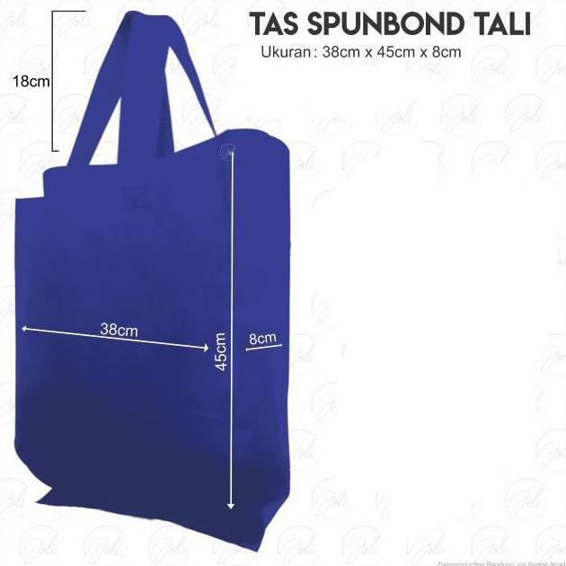Tas Spunbond 38x45 polos / goodie bag souvenir sembako