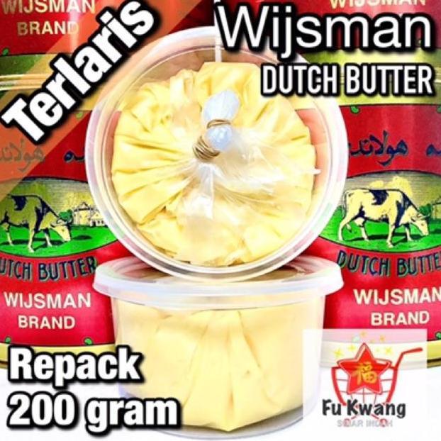 Mentega Wijsman Wyjsman Wisman Wysman Butter 200 gram
