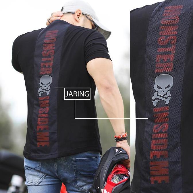 kaos tactical bozrvk kaos keren pria hitam item cowok kece distro t shirt black tshirt kaosbos Ready