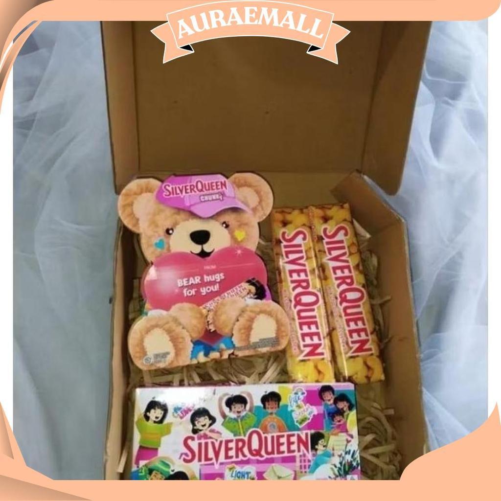 Hampers Coklat Silverqueen Beruang // Buket Silverqueen Beruang Promo 2.2