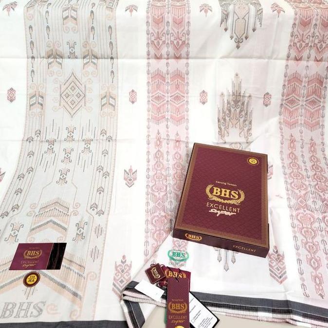 Spesial Sarung Tenun Bhs Excellent Gold (Best Seller) Motif Jacquard Dan Songket Dengan Bahan Premiu