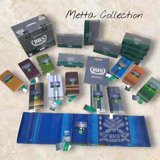 Diskon Sarung Tenun Bhs Cosmo Silver Murah Grosir