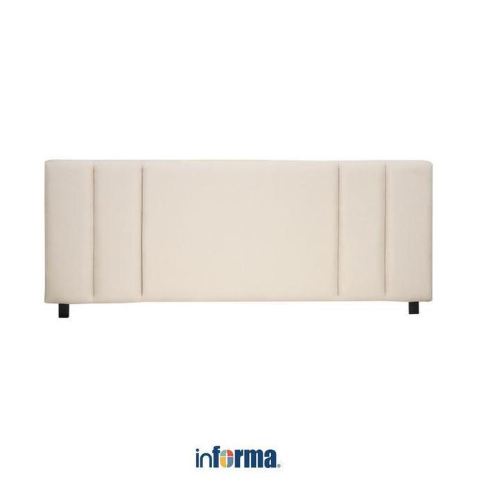 Informa 160X200 Cm Lynn Headboard Tempat Tidur - Krem Sandaran Kasur Papan Tidur Headboard Minimalis