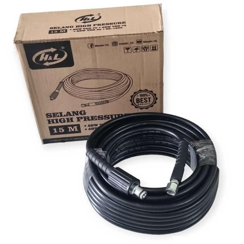 H&L Selang 20 Meter Mesin Jet Cleaner / Selang Mesin Cuci Motor Steam